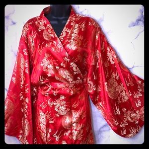 🐲 Authentic Embroidered Kimono 🐲